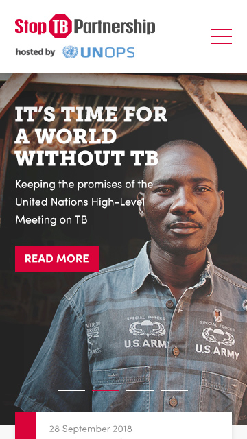Stop TB Partnership Web Redesign